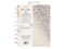 American Crafts Maggie Holmes Day To Day Daily Planner 7.5 in. x 9.5 in. Gold Floral Gold Foil